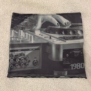 Edikted Low Rise Mesh Mini Skirt